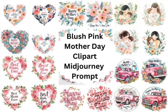 Download Blush Pink Mothers Day Clipart - Blush pink mothers day clipart Collection